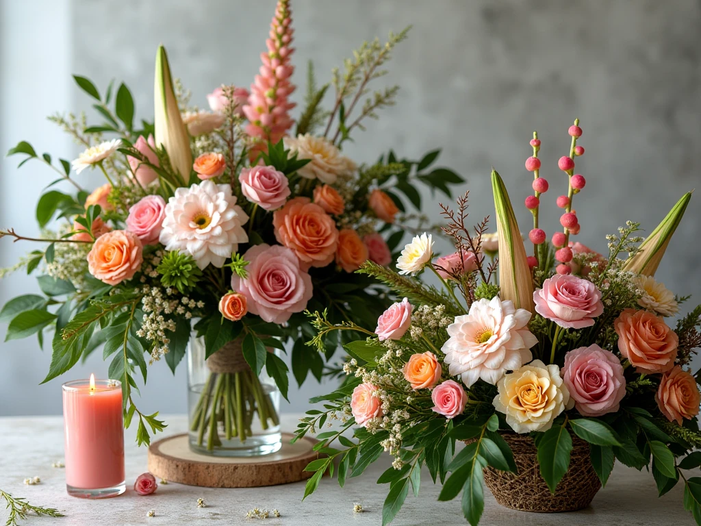 Floral arrangements service showcase